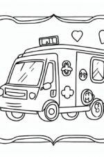 Ambulans Boyama Okul Öncesi ambulans-okul-oncesi