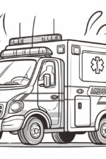 Ambulans Boyama Sayfaları ambulans_boyama_1
