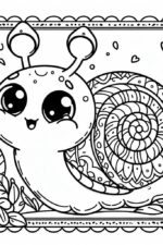 Salyangoz Sümüklüböcek Boyama salyangoz-boyama