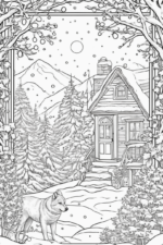 Soğuk Gün Sıcak Renkler: Kış Etkinlikleri kis-boyama-2