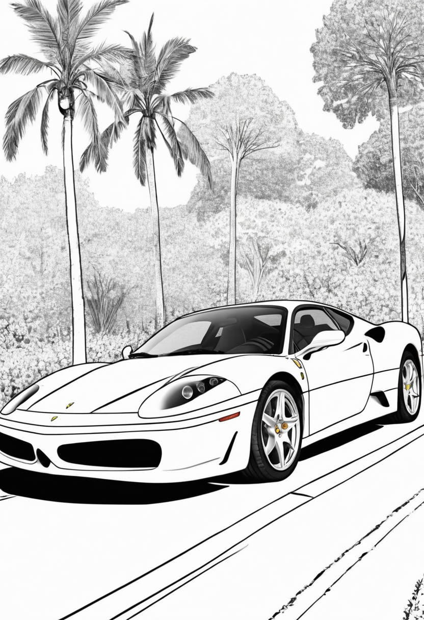 ferrari-araba-boyama