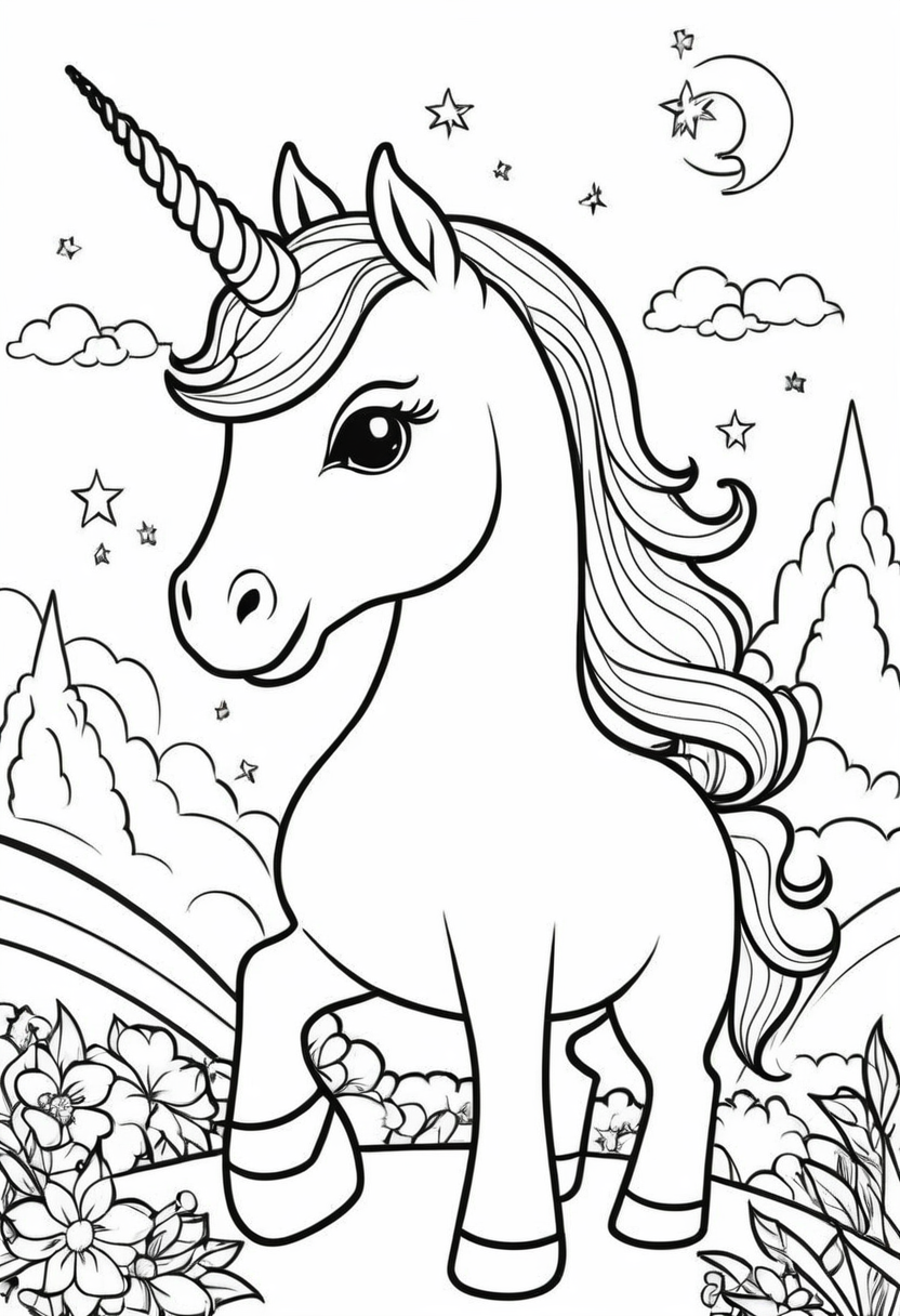 unicorn-coloring-pages