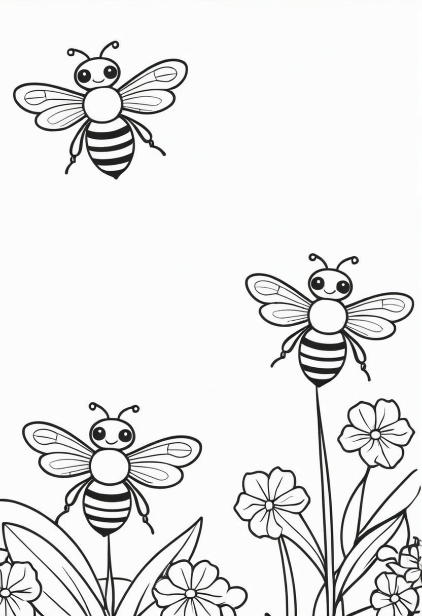 Arı Boyama Sayfaları ve Boyamalar ari-boyama