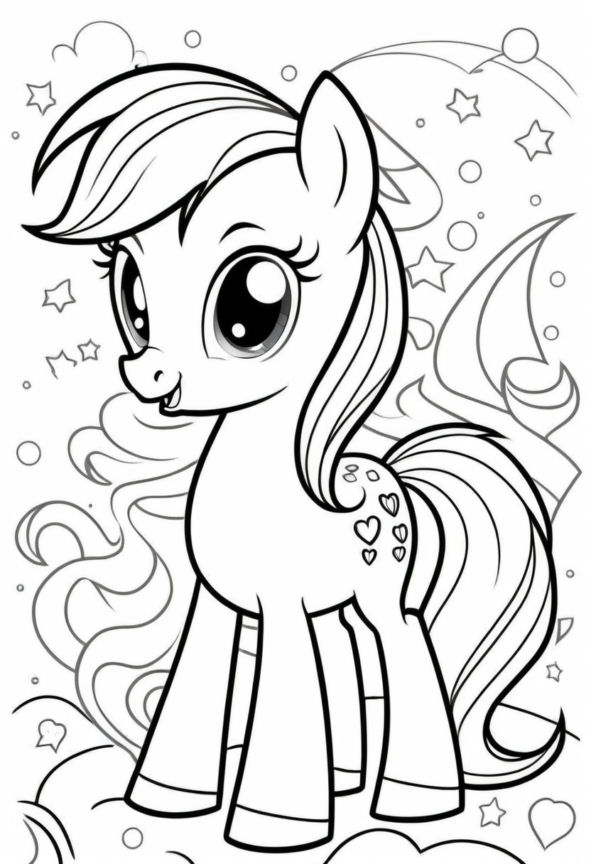 my little pony boyaması yazdır