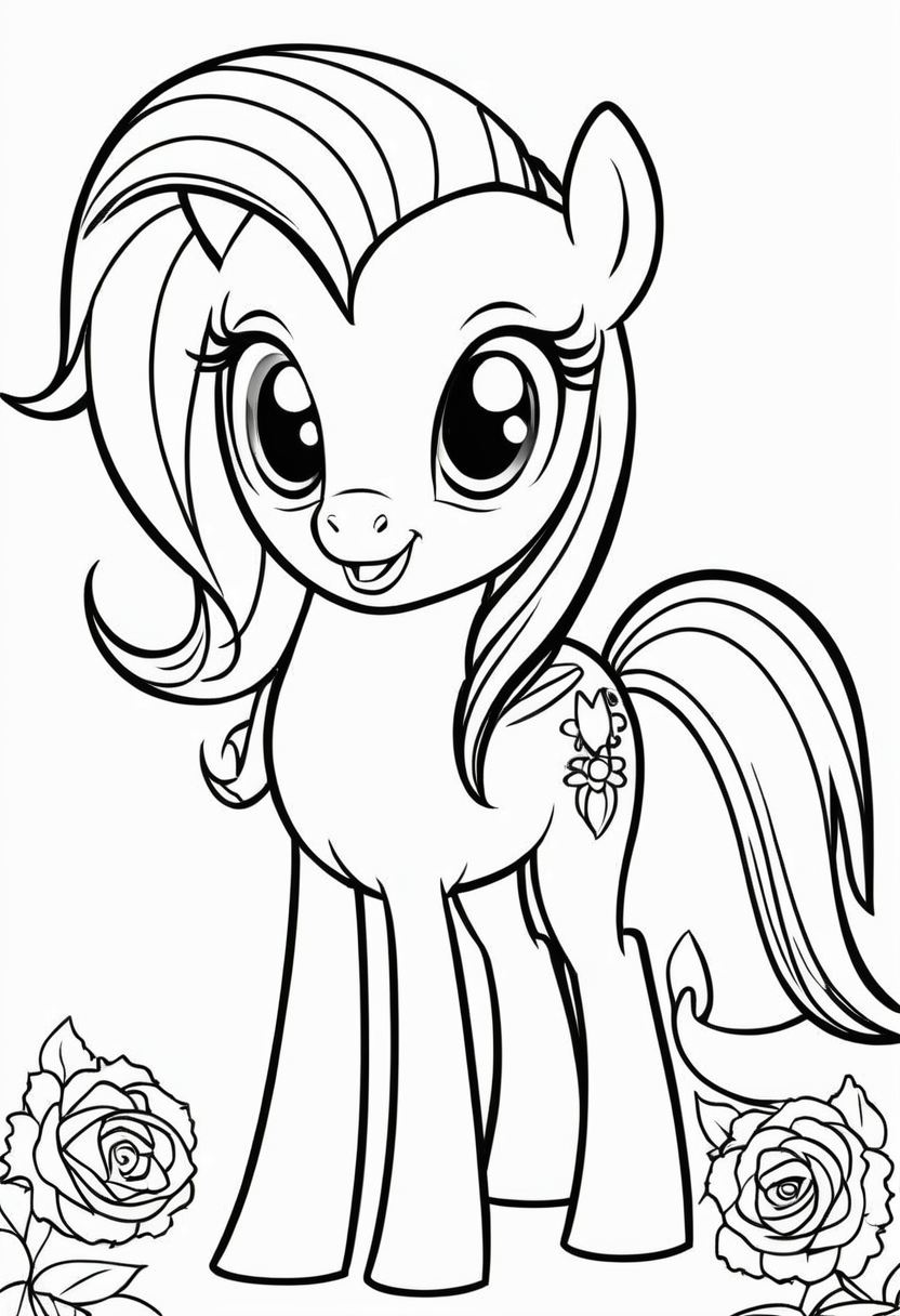 my little pony boyaması