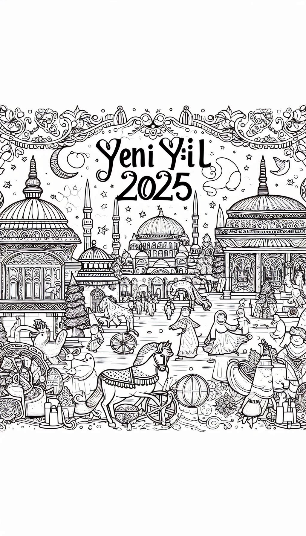 yeni yıl boyamaları 2025