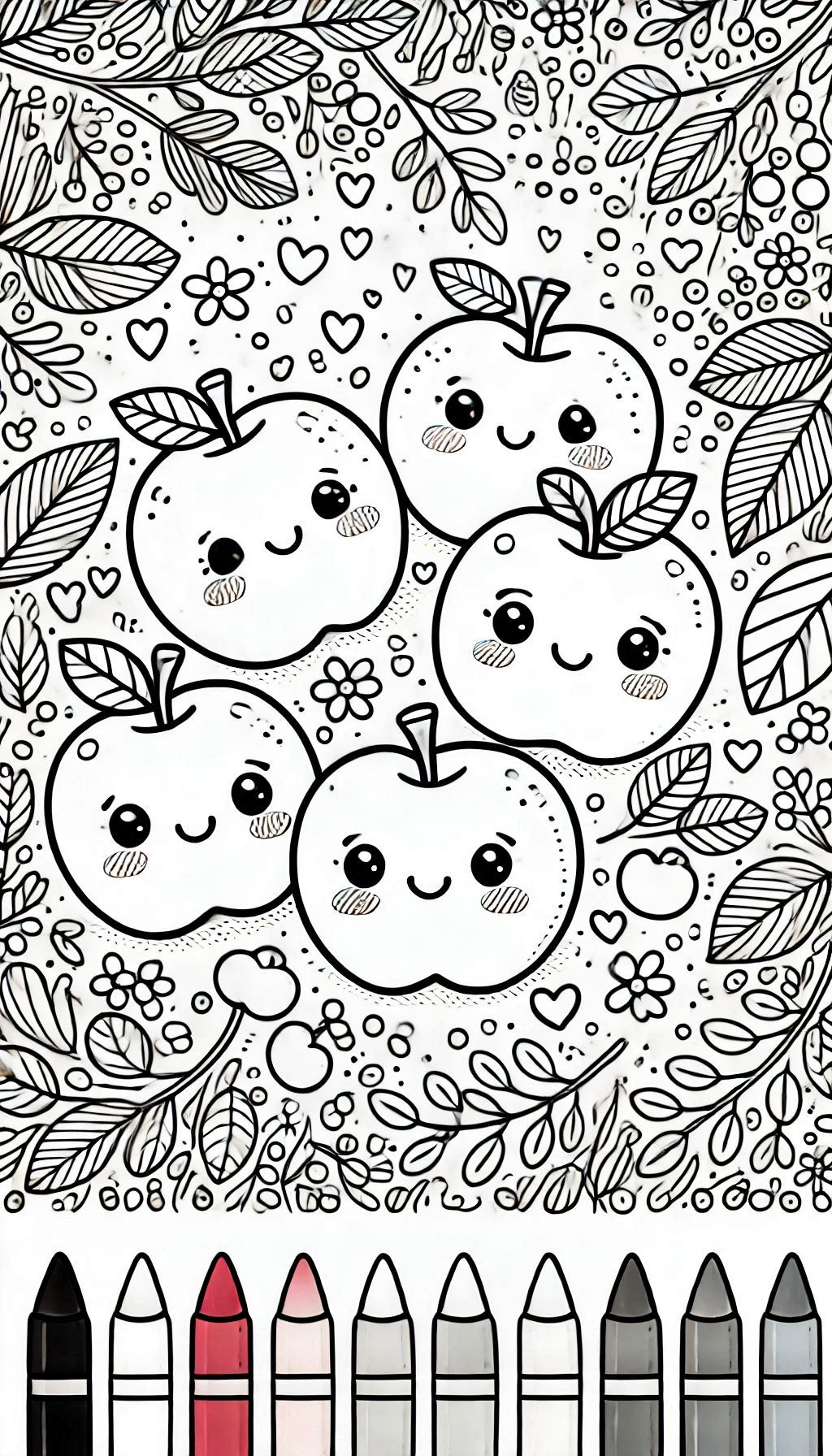 elma boyaması meyveler
