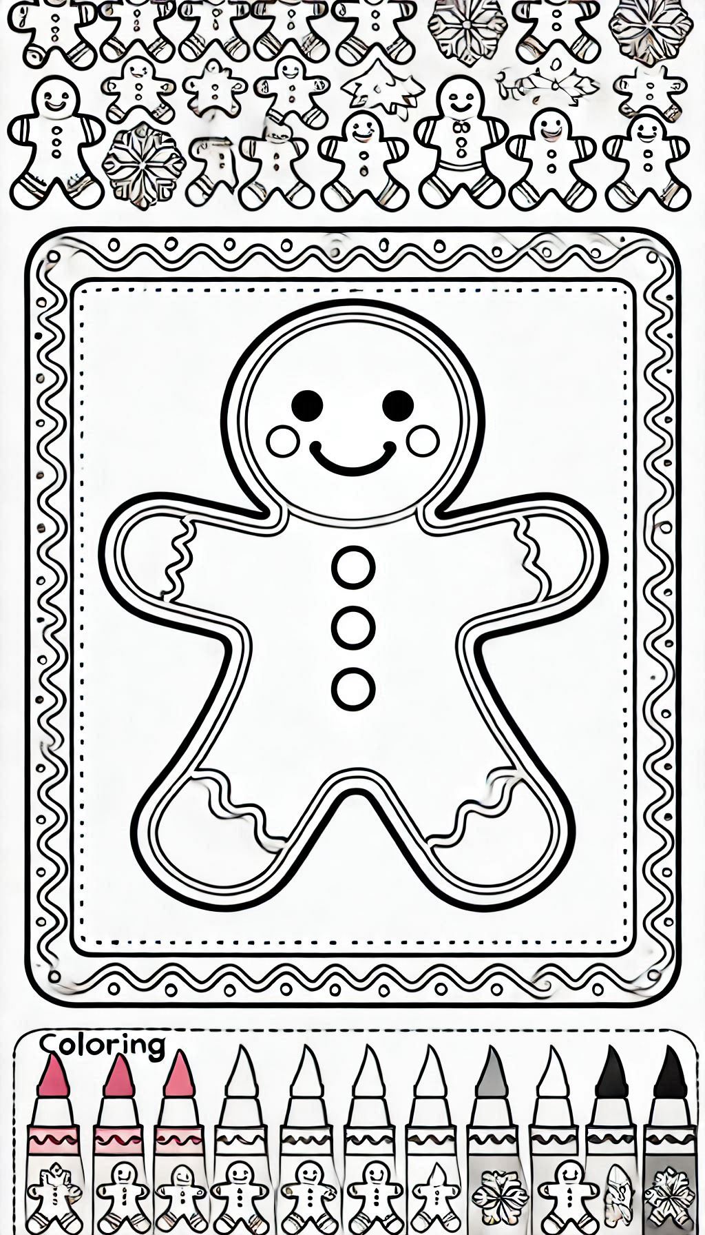 kurabiye adam boyama