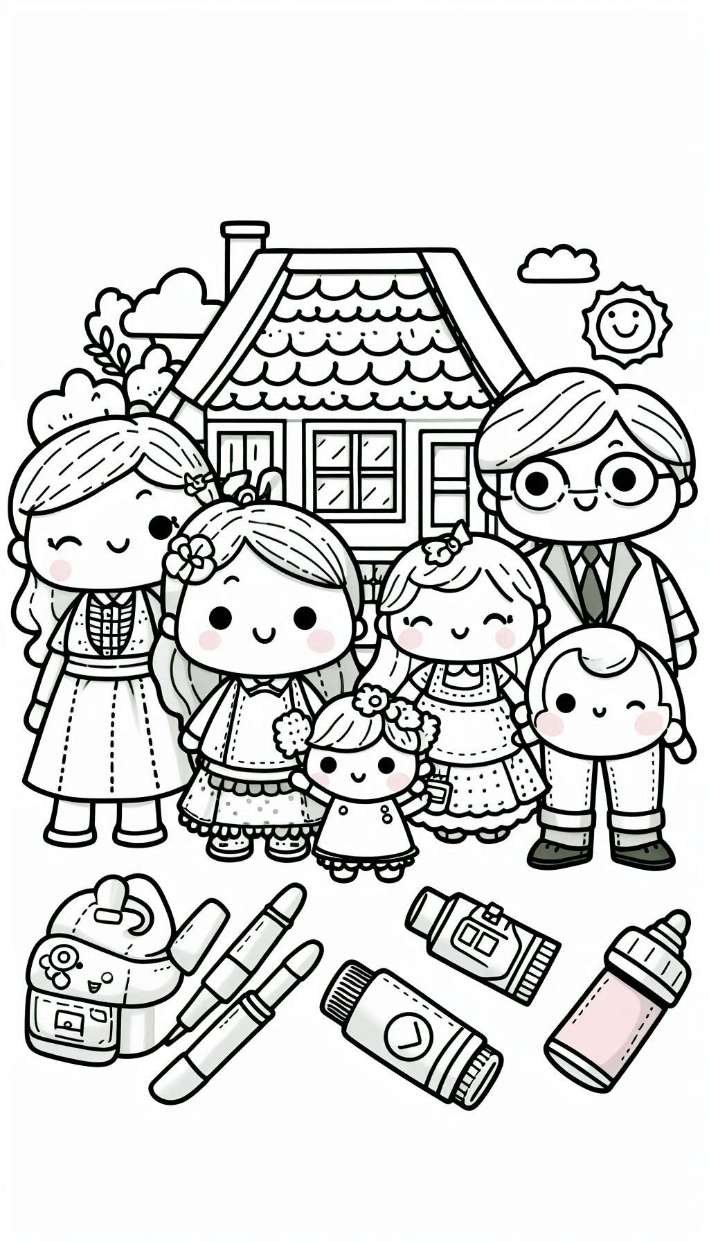 Aile Boyama Etkinlikleri ile Eğlence aile-boyama