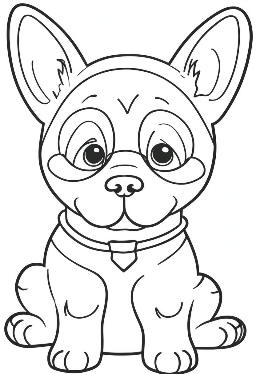 Köpek Boyama Resimleri köpek