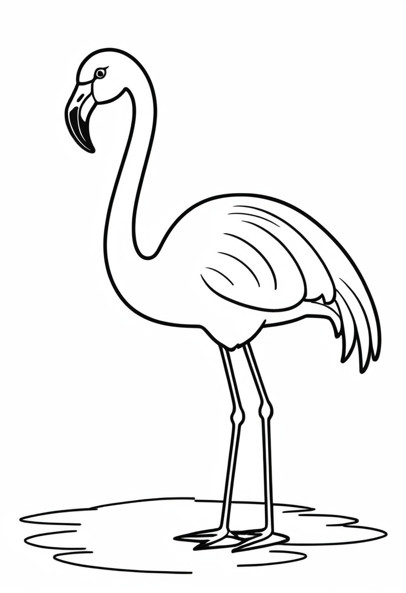 sevimli flamingo