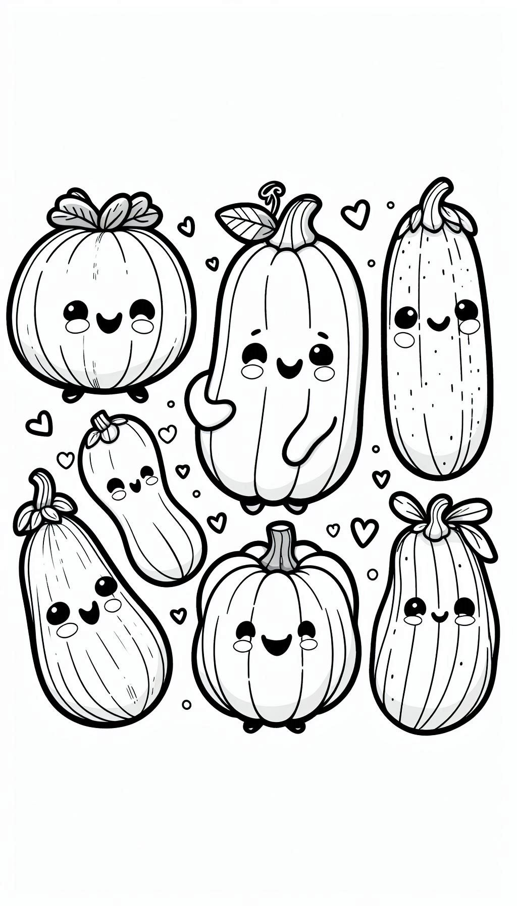 Kabak Boyama Sayfaları ile Yaratıcılığı Keşfet! Designer (8)