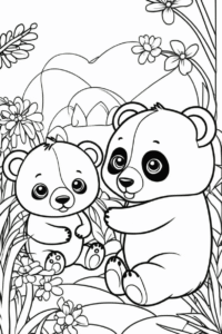 Yaratıcı Panda Boyama Etkinlikleri Yaratıcı Panda Boyama Etkinlikleri