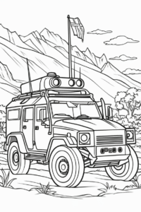 pubg araba oyun boyama sayfası