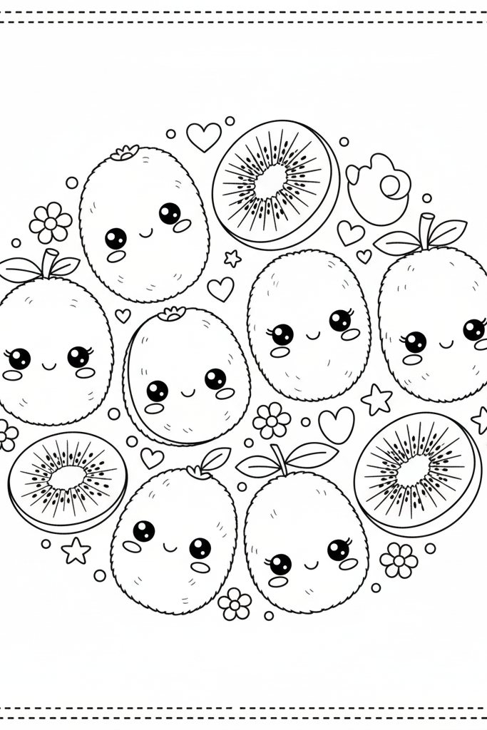 Kivi Boyama Sayfası