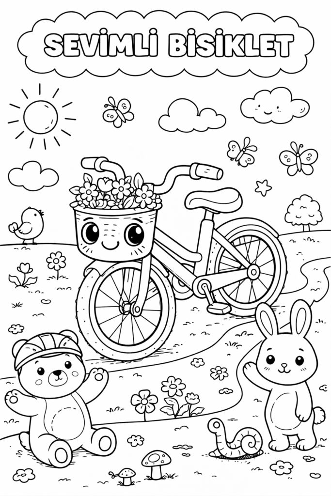 Bisiklet Boyama Sayfasının Faydaları