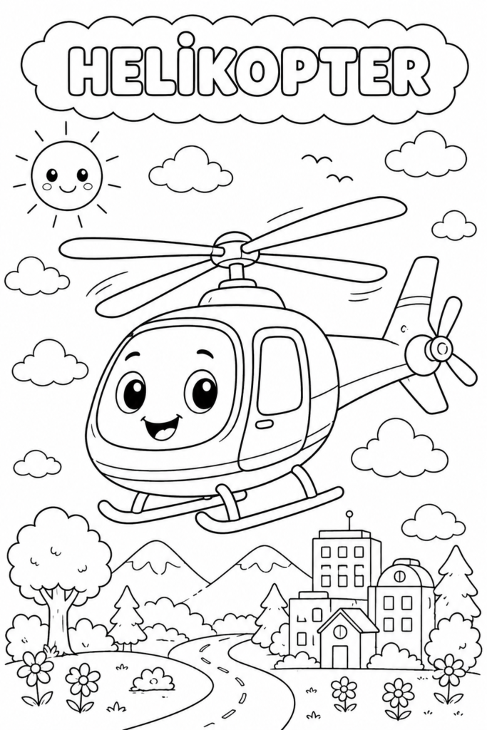 Helikopter Boyaması